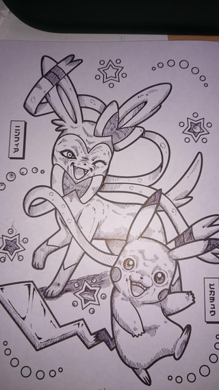 Illustration for article titled Pokémon Coloring Books Make for Terrifying Doodles